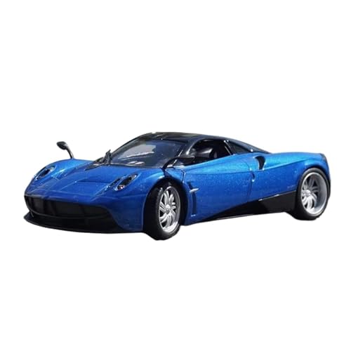 YCNXEB Miniatur Modelle Druckguss 1 24 Für Maßstab Pagani Huayra Legierung Automodell Erwachsene Sammlung Dekoration Spielzeug Statische Anzeige Originalgetreue Nachbildung(Blau) von YCNXEB