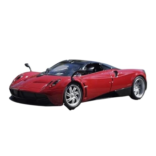 YCNXEB Miniatur Modelle Druckguss 1 24 Für Maßstab Pagani Huayra Legierung Automodell Erwachsene Sammlung Dekoration Spielzeug Statische Anzeige Originalgetreue Nachbildung(Rot) von YCNXEB