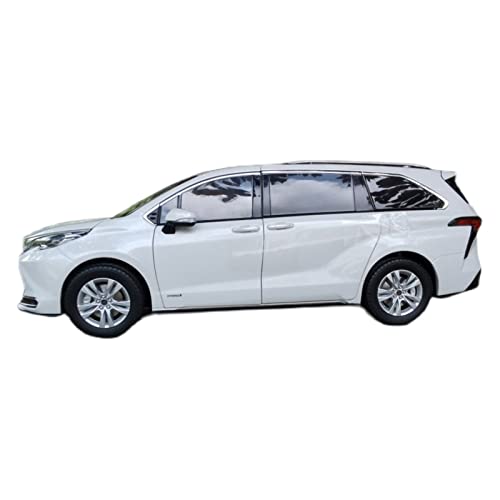 YCNXEB Miniatur Modelle Für 1 18 GAC Toyota Sienna MPG Toyota Sienna Legierung Automodell Originalgetreue Nachbildung(A) von YCNXEB