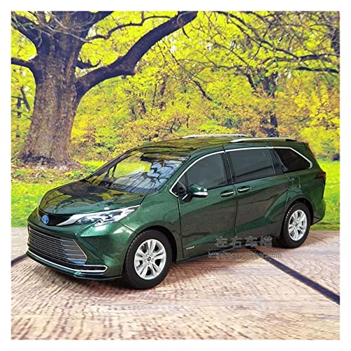 YCNXEB Miniatur Modelle Für 1 18 GAC Toyota Sienna MPG Toyota Sienna Legierung Automodell Originalgetreue Nachbildung(B) von YCNXEB