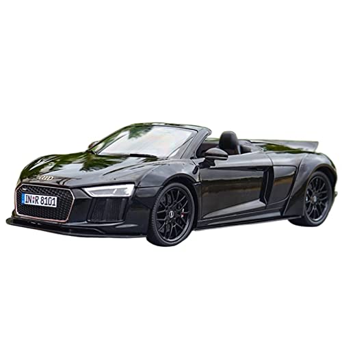 YCNXEB Miniatur Modelle Für Audi R8 Spyder Cabrio Roadster Alloy Diecast Car Model 1 18 Nachbildung von YCNXEB