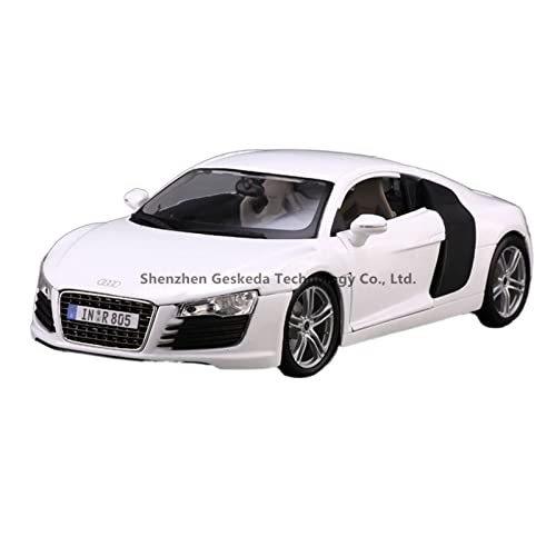 YCNXEB Miniatur Modelle Für Audi R8GT Autolegierung Automodellsimulation Autodekorationssammlung 1 18 Nachbildung(A) von YCNXEB
