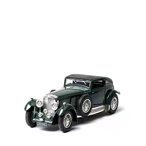 YCNXEB Miniatur Modelle Für Bentley 8L 1930 1:28 Oldtimer Sound Und Licht Power Control Dekoration Retro-Modell Spielzeug Geschenk Nachbildung(D) von YCNXEB