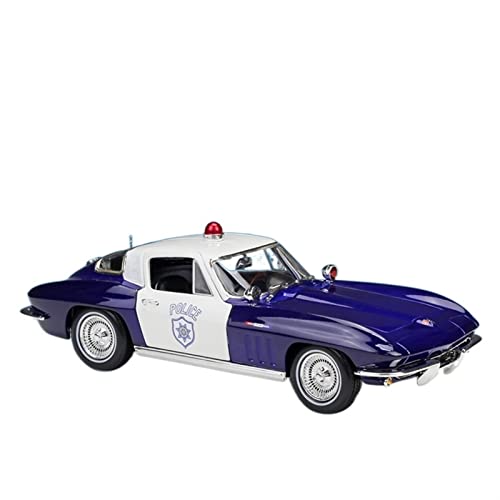 YCNXEB Miniatur Modelle Für Chevrolet 1965 1 18 Simulation Legierung Polizei Diecast Auto Modell Sammlung Geschenk Spielzeug Originalgetreue Nachbildung von YCNXEB
