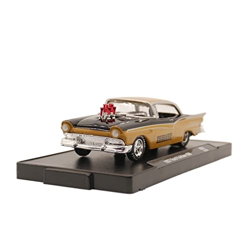 YCNXEB Miniatur Modelle Für Ford Fairlane 500 1957 1 64 Legierung Automodell Metall Spielzeug Fahrzeug Geschenke Souvenir Dekoration Nachbildung von YCNXEB