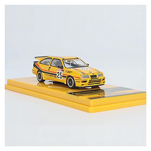 YCNXEB Miniatur Modelle Für Ford Sierra RS500 1 64 Legierung Automodell Metalldruckguss Fahrzeugsammlung Spielzeug Jungen Geschenke Nachbildung von YCNXEB