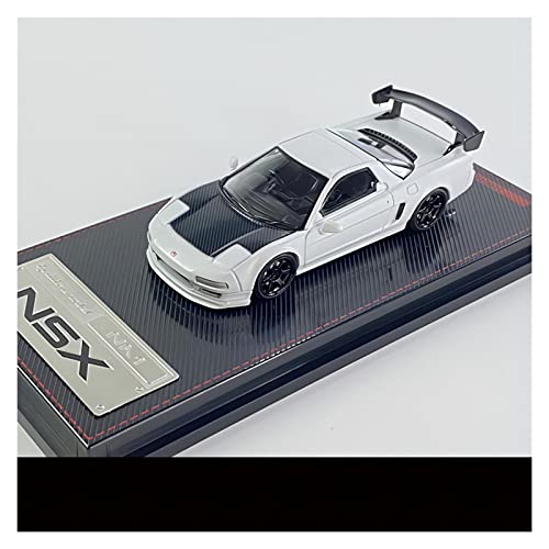 YCNXEB Miniatur Modelle Für Honda NSX NA1 1 64 Legierung Automodell Metall Fahrzeug Display Sammlung Geschenke-perlweiß Nachbildung von YCNXEB
