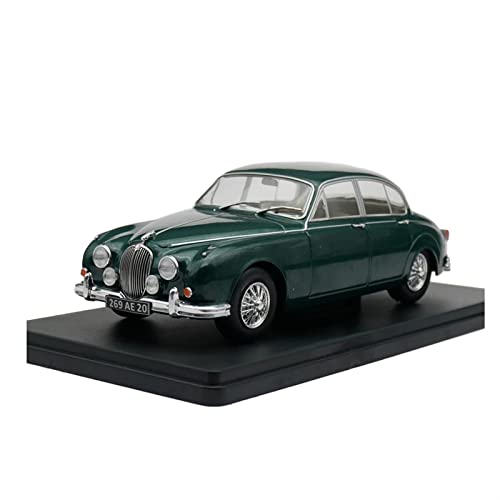 YCNXEB Miniatur Modelle Für Jaguar Mark II 1960 1 24 Legierung Oldtimer Modell Sammlerstücke Spielzeug Geschenk Display Nachbildung von YCNXEB