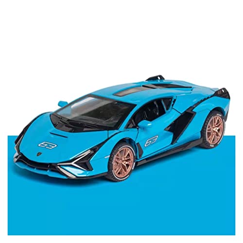 YCNXEB Miniatur Modelle Für Lamborghini 1 32 Legierung Automodell Simulation Kraftsteuerung Sound Und Licht Spielzeug Geschenksammlung Nachbildung(B) von YCNXEB