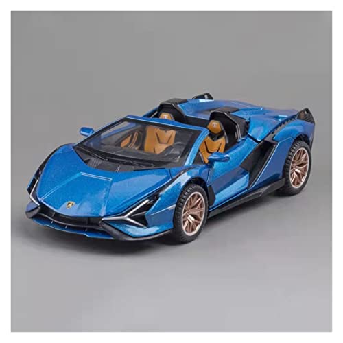 YCNXEB Miniatur Modelle Für Lamborghini Cabrio 1 32 Simulation Druckguss Automodell Erwachsene Geschenkdekoration Nachbildung(A) von YCNXEB