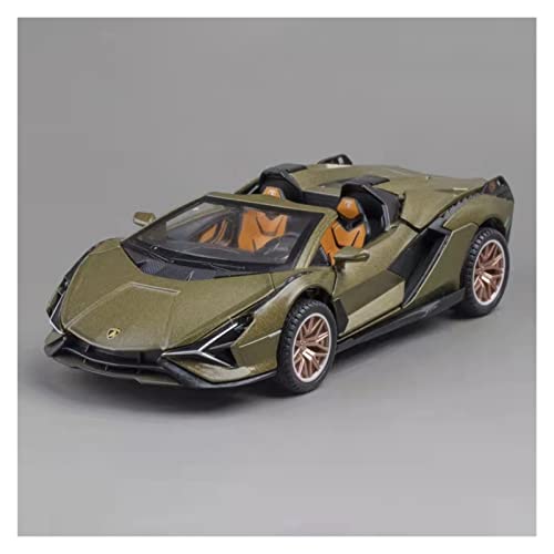 YCNXEB Miniatur Modelle Für Lamborghini Cabrio 1 32 Simulation Druckguss Automodell Erwachsene Geschenkdekoration Nachbildung(B) von YCNXEB