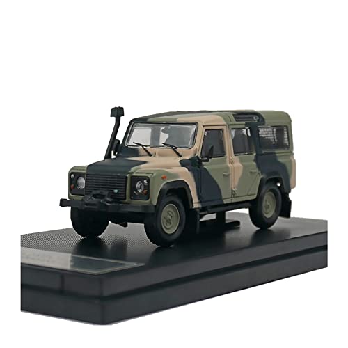 YCNXEB Miniatur Modelle Für Land Rover Defender 110 1 64 Legierung Automodell Camouflage Graffiti Outfit Spielzeugkollektion Nachbildung von YCNXEB