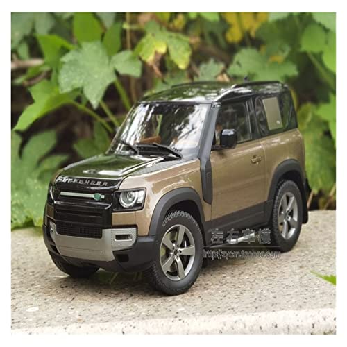 YCNXEB Miniatur Modelle Für Land Rover Defender 110 Kit Edition 2020 Soft Light Silver AR Almost REAL Alloy Car Model 1 18 Originalgetreue Nachbildung(C) von YCNXEB