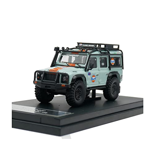 YCNXEB Miniatur Modelle Für Land Rover Defender Gulf 1 64 Legierung Automodell Metall Spielzeug Fahrzeug Sammlung Jungen Geschenke Nachbildung(A) von YCNXEB