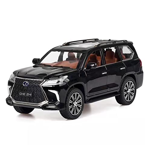 YCNXEB Miniatur Modelle Für Lexus LX570 1 24 Legierung Automodell Simulation Automodell Männlicher Schlafsaal Raumdekoration Nachbildung(A) von YCNXEB