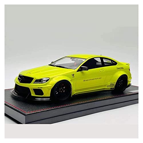 YCNXEB Miniatur Modelle Für Mercedes-Benz C63 AMG W204 Resin Limited Simulation Collection Car Model Collection 1 18 Originalgetreue Nachbildung(2) von YCNXEB