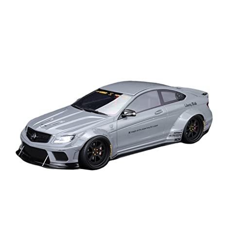 YCNXEB Miniatur Modelle Für Mercedes-Benz C63 AMG W204 Resin Limited Simulation Collection Car Model Collection 1 18 Originalgetreue Nachbildung(3) von YCNXEB