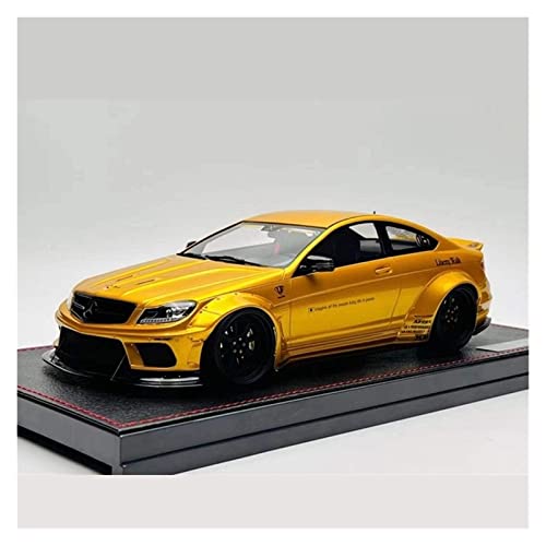 YCNXEB Miniatur Modelle Für Mercedes-Benz C63 AMG W204 Resin Limited Simulation Collection Car Model Collection 1 18 Originalgetreue Nachbildung(Taglia unica) von YCNXEB