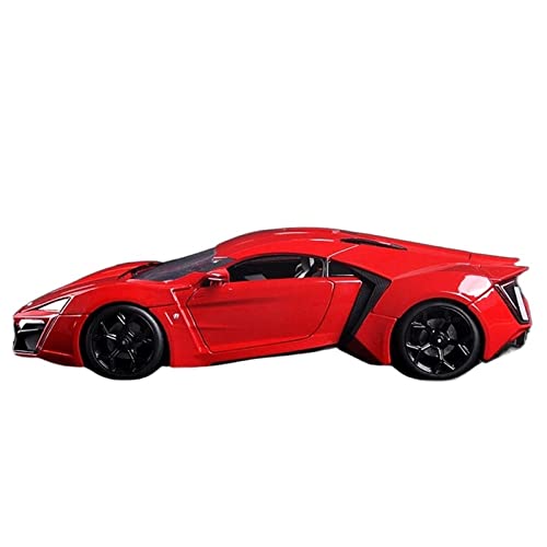 YCNXEB Miniatur Modelle Für Metallspielzeugauto Lykan HyperSport Alloy Street Race Modellauto Spielzeug 1 18 Nachbildung von YCNXEB