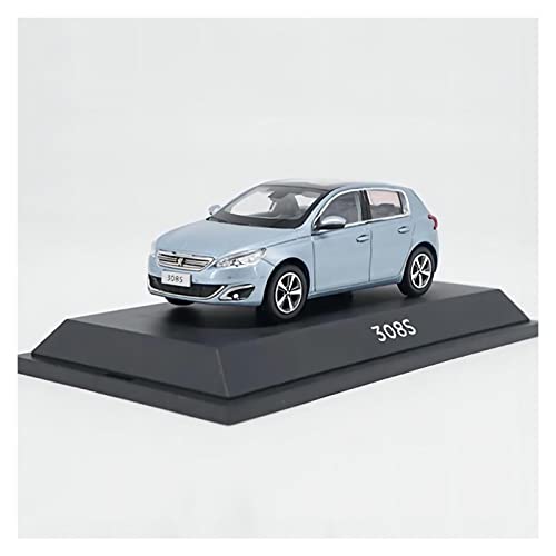 YCNXEB Miniatur Modelle Für Peugeot 308S 1 43 Legierung Automodell Metall Druckguss Fahrzeug Spielzeug Sammlung Ornamente Nachbildung von YCNXEB