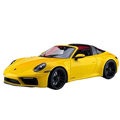 YCNXEB Miniatur Modelle Für Porsche 911 992 Targa 4 GTS 2021 1 18 Legierung Simulation Automodell Boutique Spielzeug Geschenkkollektion Nachbildung von YCNXEB