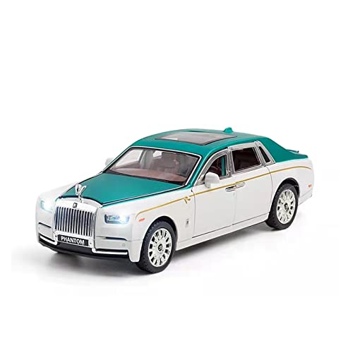 YCNXEB Miniatur Modelle Für Rolls-Royce Phantom 1 32 Simulation Druckguss Modellauto Desktop Kreative Einfache Dekoration Nachbildung(A) von YCNXEB