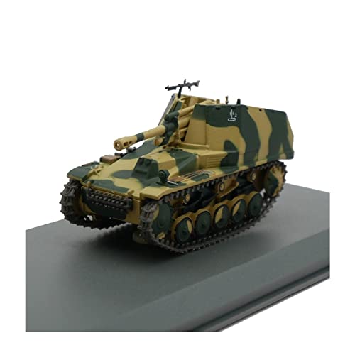 YCNXEB Miniatur Modelle Für Sd.Kfz. 124 Wespe 1 72 Legierung Panzermodell Metall Selbstfahrende Haubitze Gepanzertes Fahrzeug Spielzeuggeschenk Nachbildung von YCNXEB