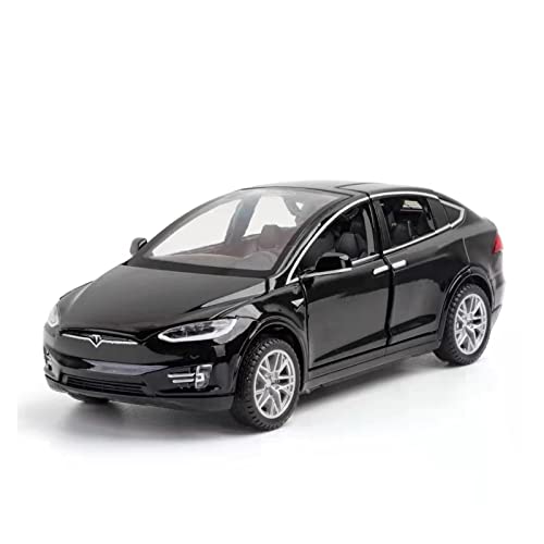 YCNXEB Miniatur Modelle Für Tesla Model X90 1 32 Legierung Materialmodell Simulation Kraftsteuerung Sound Und Leichtes Spielzeuggeschenk Nachbildung(B) von YCNXEB