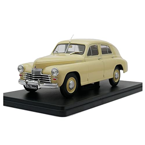 YCNXEB Miniatur Modelle Für Wolga GAZ M20 1 24 Legierung Oldtimer Modell Metall Nostalgisch Spielzeug Fahrzeug Sammlerstücke Display Nachbildung von YCNXEB