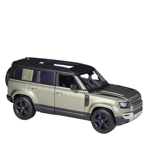 YCNXEB Miniatur Modelle Land Rover Defender SUV-Geländewagen-Legierungsautomodell Aus Druckgussmetall Im Maßstab 1:25 Sammlung Für Spielzeug-Enthusiasten Originalgetreue Nachbildung(Grün) von YCNXEB