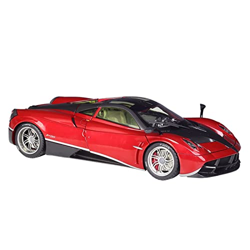 YCNXEB Miniatur Modelle Maßstab 1 18 Druckguss-Metall Sonderausgabe Pagani Transformers Supercars Legierung, Modell Spielzeug Sammlerstücke Erwachsene Originalgetreue Nachbildung(Rot) von YCNXEB