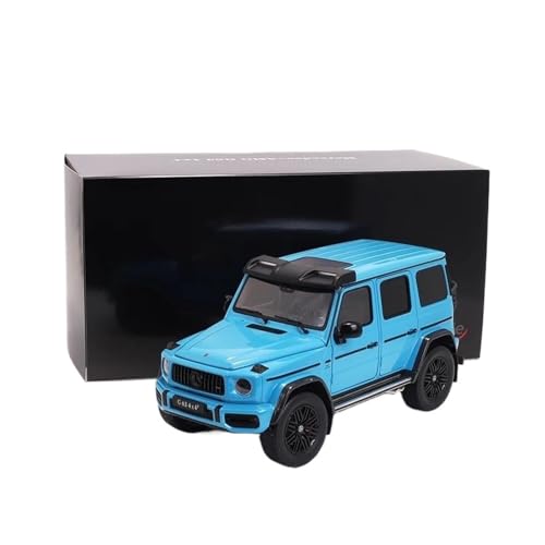 YCNXEB Miniatur Modelle Maßstab 1 18 Für Große GM Mercedes-Benz G63 Iscale-Legierung Mit Kompressionswelle Miniaturmodell Erwachsenenkollektion Originalgetreue Nachbildung(Blau) von YCNXEB