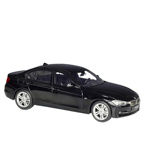 YCNXEB Miniatur Modelle Maßstab 1 18 Für Maßstabsgetreue Druckgussmetall-Sondereditionen BMW 335i Legierungsautomodell Heimtextilien-Kollektion Dekorationen Originalgetreue Nachbildung(Schwarz) von YCNXEB