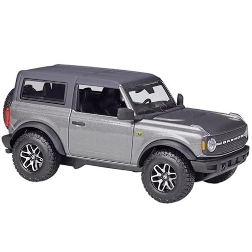 YCNXEB Miniatur Modelle Maßstab 1 24 Für Ford Broncow 1929 Aus Metalldruckguss Oldtimer-Legierung Statisches Sammlerstück Für Liebhaber Von Autoliebhabern Originalgetreue Nachbildung(Gray) von YCNXEB
