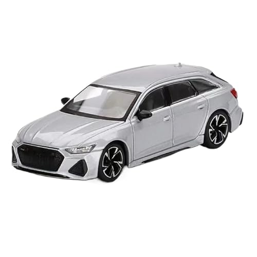 YCNXEB Miniatur Modelle Maßstab 1 64 Für RS6 Avant Reiseauto Druckguss Sammlermodell Bausatz Statische Ornamente Für Bastler Nachbildung von YCNXEB
