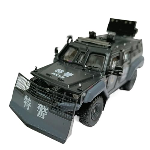 YCNXEB Miniatur Modelle Maßstab 1 64 Für Spinosaurus SWAT Panzerwagen Druckgussmodell Sammlerset Statische Ornamente Nachbildung von YCNXEB