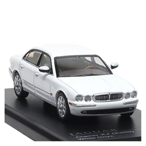 YCNXEB Miniatur Modelle Maßstab 1 64 Für XJ6 X350 Weißes Auto Druckguss Sammlermodell Bausatz Hobbyist Statische Ornamente Nachbildung von YCNXEB