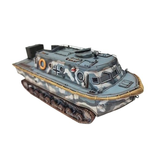 YCNXEB Miniatur Modelle Maßstab 1 72 Für Deutsche Amphibienfahrzeuge Panzermodellbausatz Statischer Druckguss-Sammelornament Nachbildung von YCNXEB