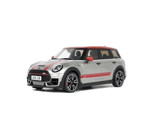 YCNXEB Miniatur Modelle Maßstab 1:18 Für 2021 BMW MINI Clubman F54 JCW Statische Harz Auto Modell Enthusiasten Gedenksammlung Nachbildung von YCNXEB