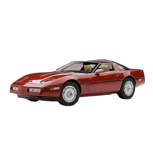 YCNXEB Miniatur Modelle Maßstab 1:18 Für Chevrolet Corvette C4 1986 Special Edition Metallautomodell Fertiges Sammlungsdisplay Nachbildung(Rot) von YCNXEB