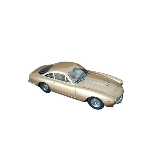 YCNXEB Miniatur Modelle Maßstab 1:18 Für Ferrari 250 Gt 1962 Klassische Retro-Automodelle Fertigfahrzeug-Sammlungsdisplay Nachbildung(Yellow) von YCNXEB