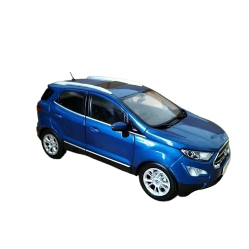 YCNXEB Miniatur Modelle Maßstab 1:18 Für Ford Ecosport 2018 SUV Alpine Fertige Miniaturfahrzeug-Sammlungsanzeige Nachbildung von YCNXEB