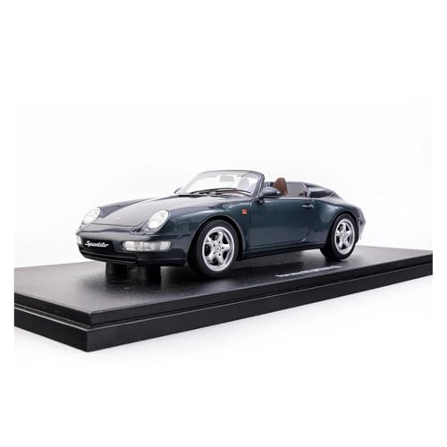 YCNXEB Miniatur Modelle Maßstab 1:18 Für Porsche 911 993 Cabrio Supercar Modell Harz Fertig Miniatur Fahrzeug Sammlung Display Nachbildung von YCNXEB