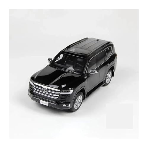 YCNXEB Miniatur Modelle Maßstab 1:18 Für Toyota Land Cruiser LC300 ZX SUVUl Tra Statisches Metallautomodell Gedenksammlung Für Enthusiasten Nachbildung(Schwarz) von YCNXEB