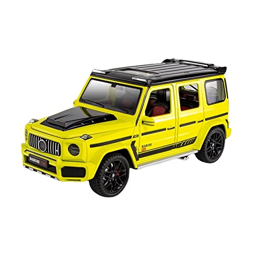 YCNXEB Miniatur Modelle for Benz G700 1 18 Legierung Automodell Spielzeugauto Simulation Ziehen Automodell Dekoration Geschenk Zurück Originalgetreue Nachbildung(A) von YCNXEB