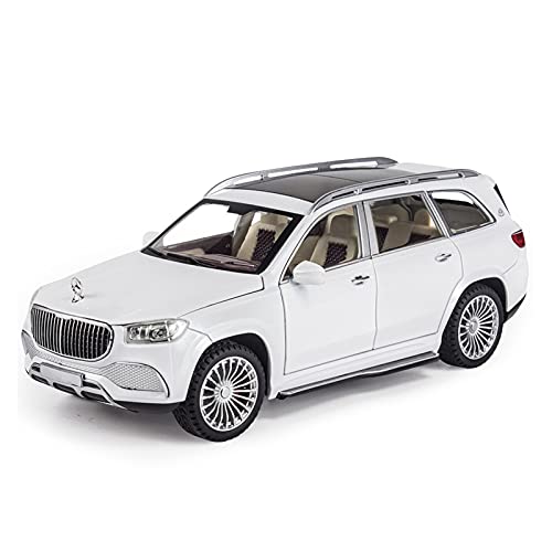 YCNXEB Miniatur Modelle for Benz GLS 600 1: 24 Legierung Automodell Simulation Automodell Männlicher Schlafsaal Raumdekoration Originalgetreue Nachbildung(A) von YCNXEB