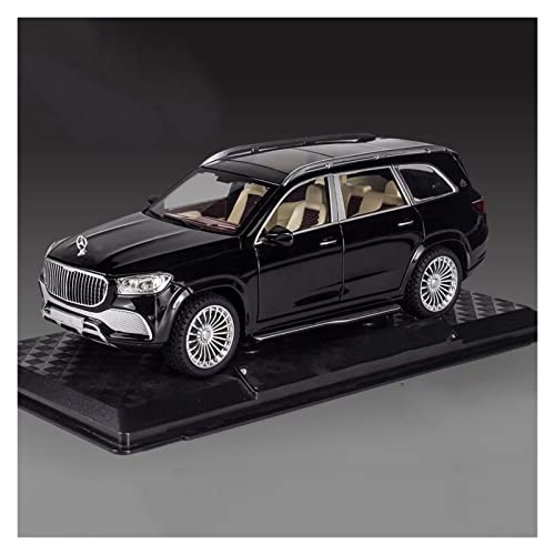 YCNXEB Miniatur Modelle for Benz GLS 600 1: 24 Legierung Automodell Simulation Automodell Männlicher Schlafsaal Raumdekoration Originalgetreue Nachbildung(B) von YCNXEB