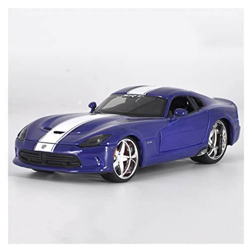 YCNXEB Miniatur Modelle for Dodge SRT Viper GTS 2013 1 24 Simulation Legierung Automodell Diecast Metall Fahrzeug Spielzeug Geschenk Nachbildung von YCNXEB