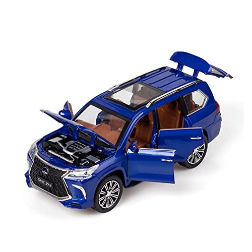 YCNXEB Miniatur Modelle for Lexus LX570 1 24 Simulation Druckguss Modellauto Desktop Kreative Einfache Moderne Dekoration Nachbildung(C) von YCNXEB