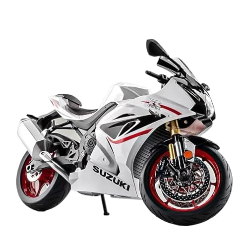 YCNXEB Motorrad in Limitierter Auflage 1:9 Für Suzuki GSX-1000R Racing Alloy Diecast Street Sports Motorrad Modell Simulation Sound Licht Hobby Souvenir von YCNXEB